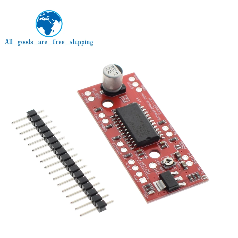 

TZT 1pcs A3967 EasyDriver Stepper Motor Driver V44 for arduino development board 3D Printer A3967 module