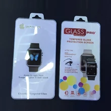 Для iWatch ультратонкий 9 H твердость 2.5D Премиум Закаленное стекло Защитная пленка для экрана 38 мм 42 мм часы спортивная серия 100 шт