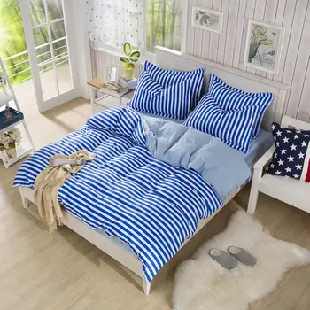 

UNIHOME Luxury Full/Queen Duvet cover set 300 thread count fiber reactive prints bedding set QINGCHUNHAIHUN