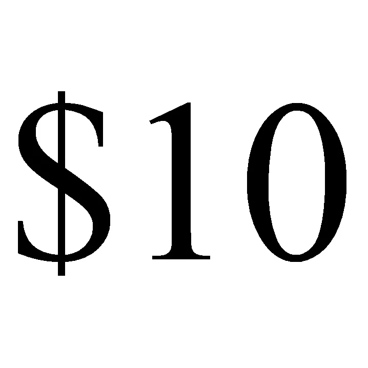 Оплатите $10 дополнительную плату |