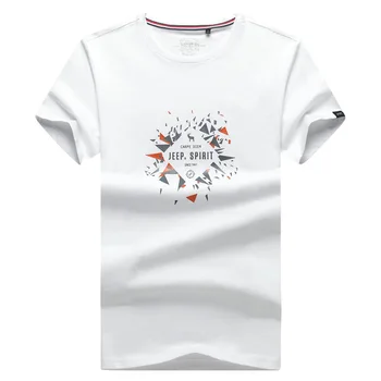 

Men Clothes 2019 Brand Summer T Shirt Men 100% Cotton Casual T-shirt Short Sleeve O-neck High Quality Plus Size Tee Shirt Homme