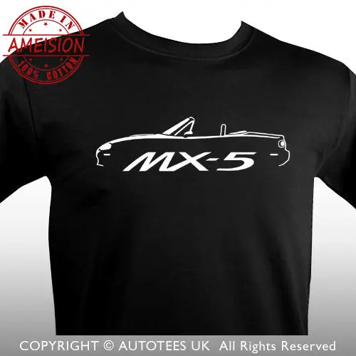 2019 Новая мода лето футболка японский MX5 EUNOS ROADSTER MK2 вдохновил с машинкой комплект
