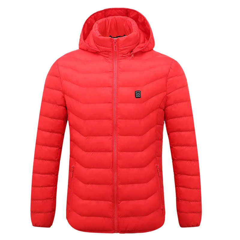 Мужские флисовые куртки, водонепроницаемые зимние теплые куртки, термо пальто для катания на лыжах, походная куртка, дропшиппинг, новинка, горячая Распродажа - Цвет: Красный