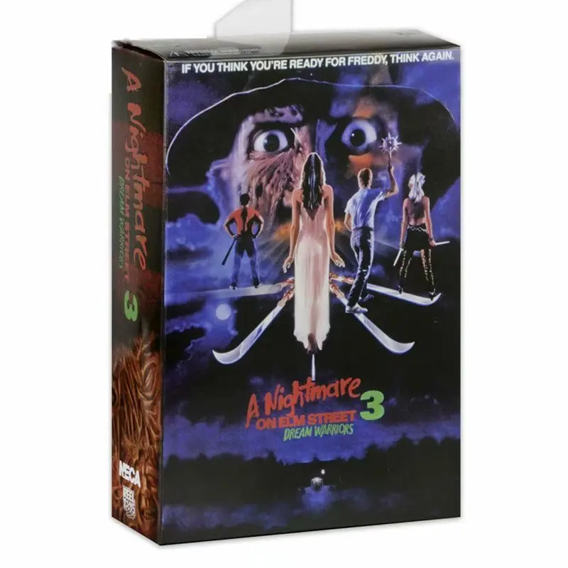 2 типа A &quotКошмар на улице Вязов&quot 3 Dream Warriors Freddy Krueger ПВХ фигурка Коллекционная