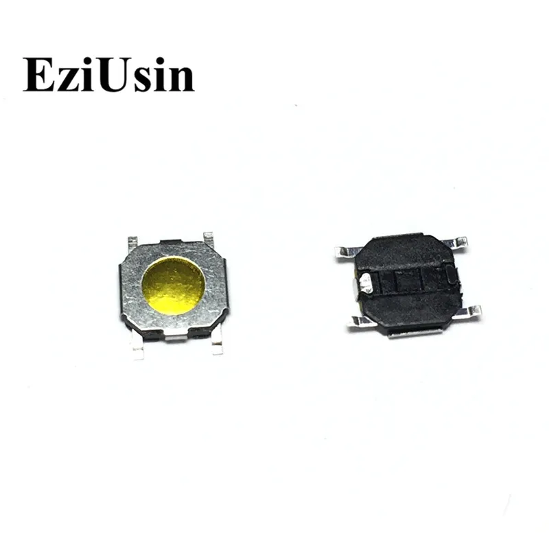 EziUsin 100 шт. 4*4*1 мембранная клавиатура сенсорная кнопка Micro переключатель Little