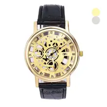 Xiniu Мужские часы полые прозрачные кварцевые часы relogio masculino мужские часы Роскошные Брендовые Часы#4M