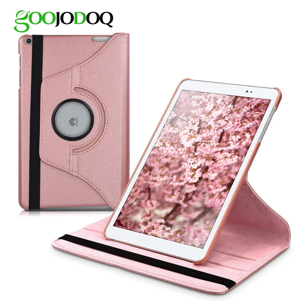 

GOOJODOQ for Huawei MediaPad T3 10 Case Ultra Slim Lightweight 360 Stand Smart Cover for Huawei MediaPad T3 10.0 Case 9.7 inch