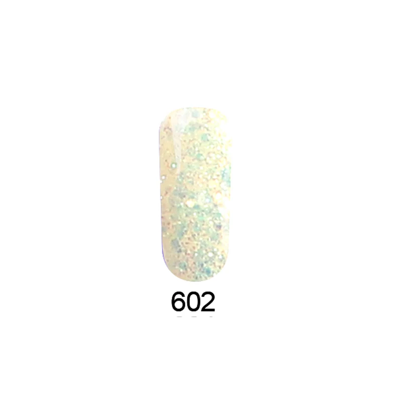 Docaty Shine Shimmer Топ База гель лак праймер Маникюр гель лак для ногтей алмазные Блестящие Блестки УФ лак для ногтей с блестками лак - Цвет: 602