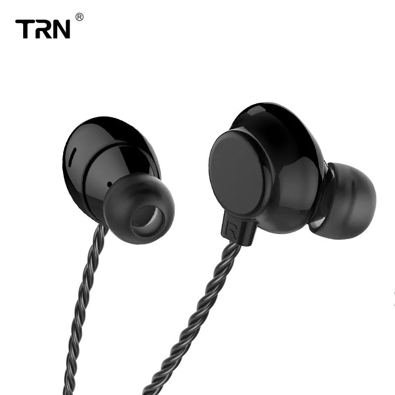 TRN H1 одиночный динамический блок 3 5 мм наушники HIFI DJ Monito Беговые спортивные