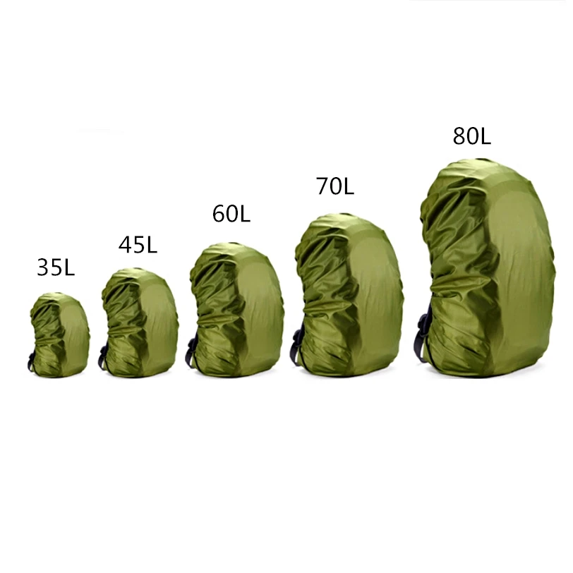20-80L قابل للتعديل للماء الغبار ظهره غطاء للمطر المحمولة خفيفة الكتف حماية أدوات في الهواء الطلق المشي