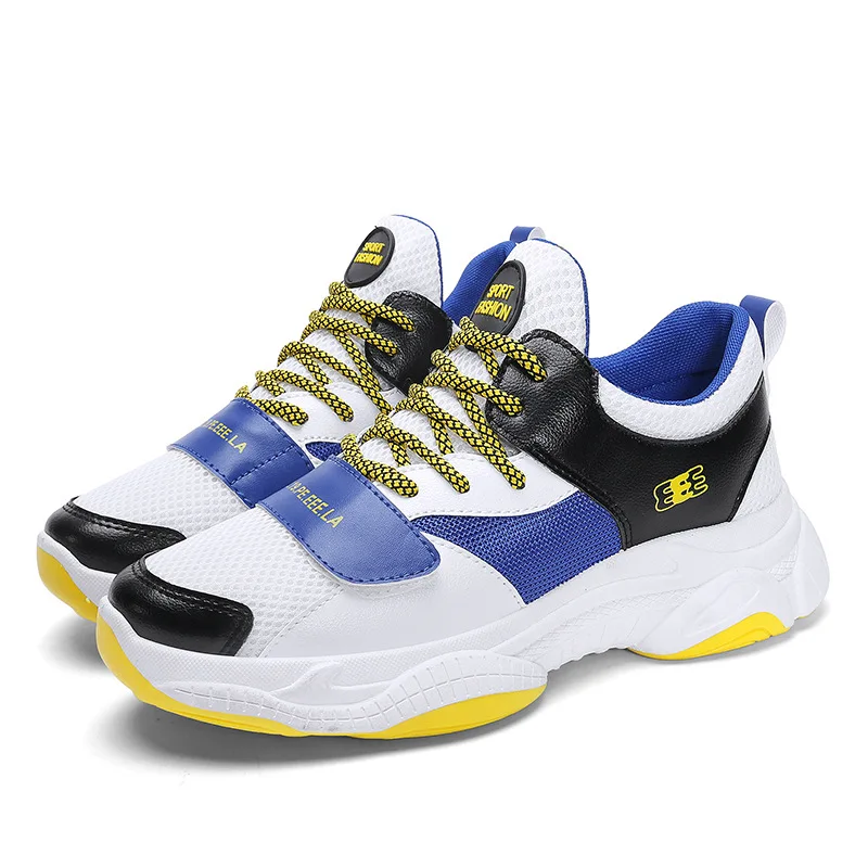 

Men's Shoes Casual Sports Sneakers Male Fashion Breathable Student Basketball Shoes Increased Outdoor Zapatos Baloncesto Hombre