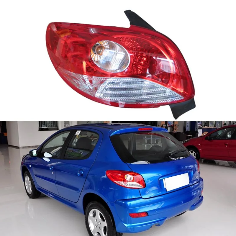 Задний светильник для peugeot 207 хэтчбек седан 2008 2009 2010 2011 2012 2013 Автомобильный Стайлинг тормозной сигнальный фонарь Быстрая