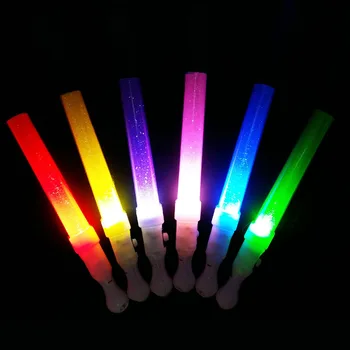 

LED Glow Stick Colorful Electronic Wand Fluorescent Light Sticks Halloween Christmas Party Concert Flashing Cheer Props