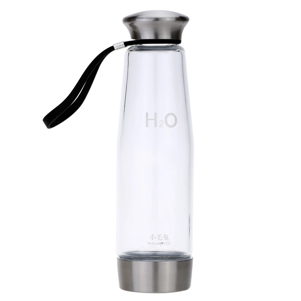hydrogen glass water bottle