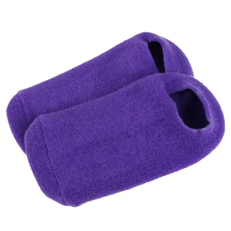 1 par de calcetines de Gel de Spa para el cuidado de los pies calcetines exfoliantes para el talón seco de pedicura 1 par de calcetines de Gel de Spa para el cuidado de los pies calcetines exfoliantes para el talón seco de pedicura