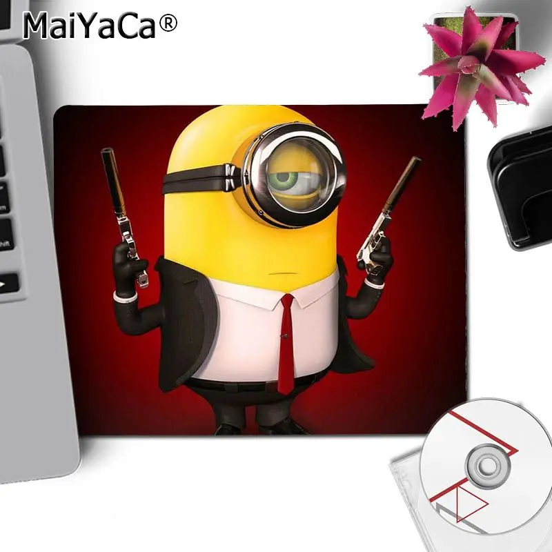 No Lock Edge25x29cm MaiYaCa дизайн Миньоны банан компьютерная игровая мышь коврики простой дизайн скоростной коврик для игровой оптической мыши - Цвет: No Lock Edge25x29cm