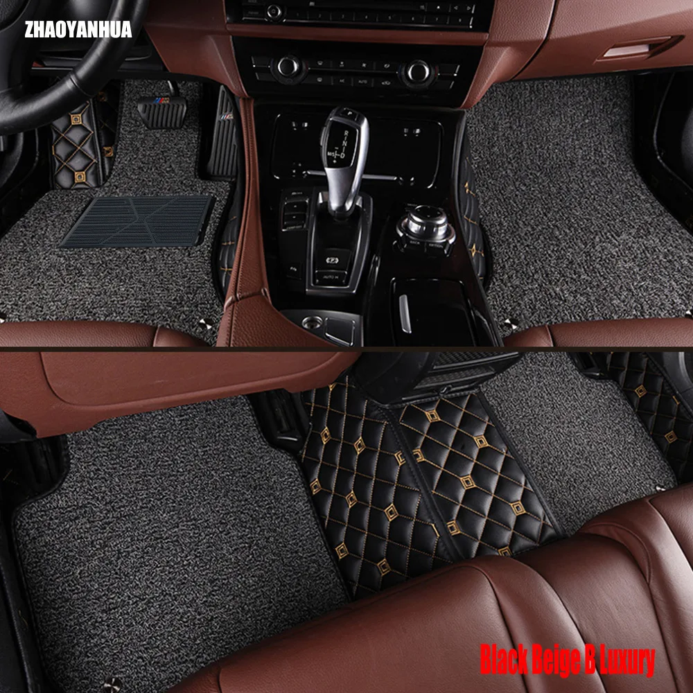 Car floor mats for Mercedes Benz X164 X166 GL GLS class GL350 GL450