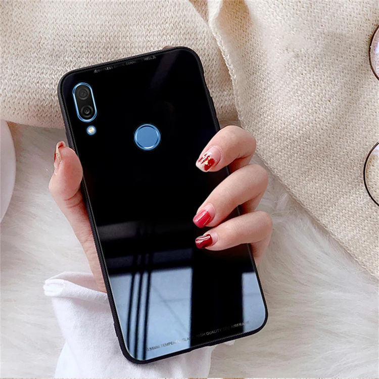 Чехол из закаленного стекла для huawei P Smart Plus P30 Pro Mate30 Lite Honor 10i 20i 10 20 lite 10lite 20 lite Задняя стеклянная крышка cas