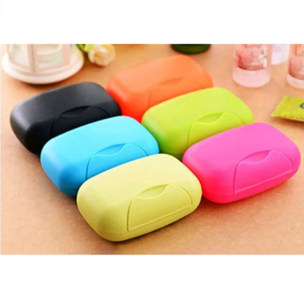 

Hot Selling New Arrival Fashion 4 Colors Travel Portable Soap Dish Case Holder Container Box Outdoor Hiking Camping Gifts