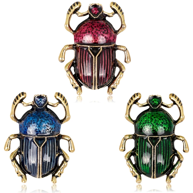 Insect Brooch Pins Jewelry Women Luxury Beetle Fashion Decoration Suit Corsage | Украшения и аксессуары
