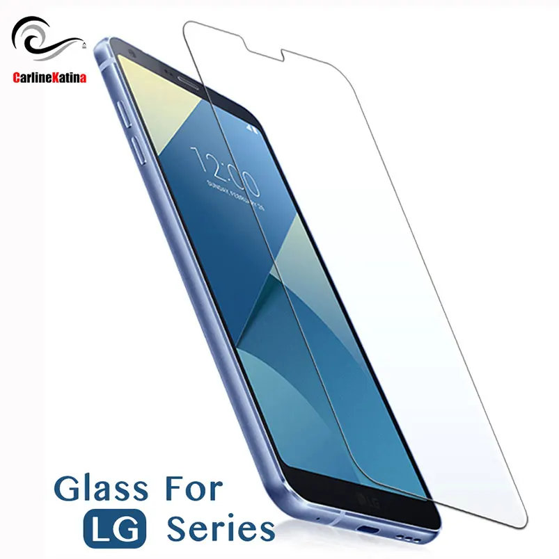 

9H Tempered Glass Screen Protector For LG K10 2016 2017 G6 G7 ThinQ V30 Plus Q6 G4 G5 V20 V10 FRONT film Guard Case Bag Glass