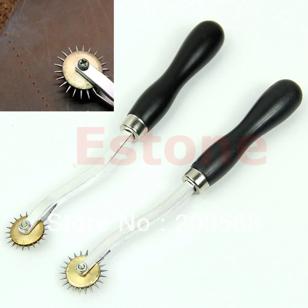 

1pc Overstitch Wheel Leather Sewing Stitch Spacing Paper Craft Tool Roulette 4mm-
