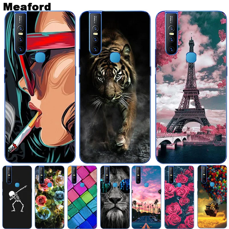 For VIVO V15 Pro Case V 15 Soft TPU Silicone Cover Cartoon Phone Case For Coque VIVO V15 Pro V15Pro V 15 Pro Protective Cases