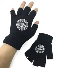 Тренд унисекс перчатки без пальцев аниме Hitman Reborn Vongola семейная вязаная перчатка зимние теплые рукавицы Хэллоуин косплей подарок