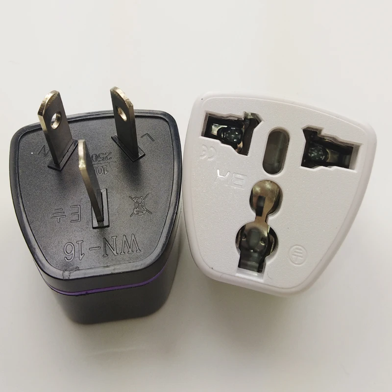 10pcs AU Australia New Zealand Travel Adapter 10A US UK EU To AU Power Adapter Socket Electrical
