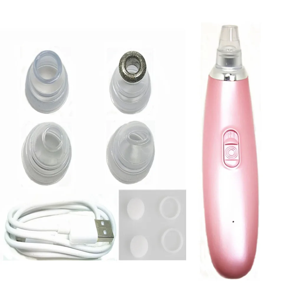 Skin Care Pore Vacuum Blackhead Remover Acne Pimple Removal Vacuum Suction Tool Face Clean