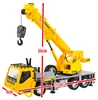 1:24 Remote control crane,Electric engineering vehicles,7-channel car,Wireless RC model toys,Oversized toy car,free shipping 6