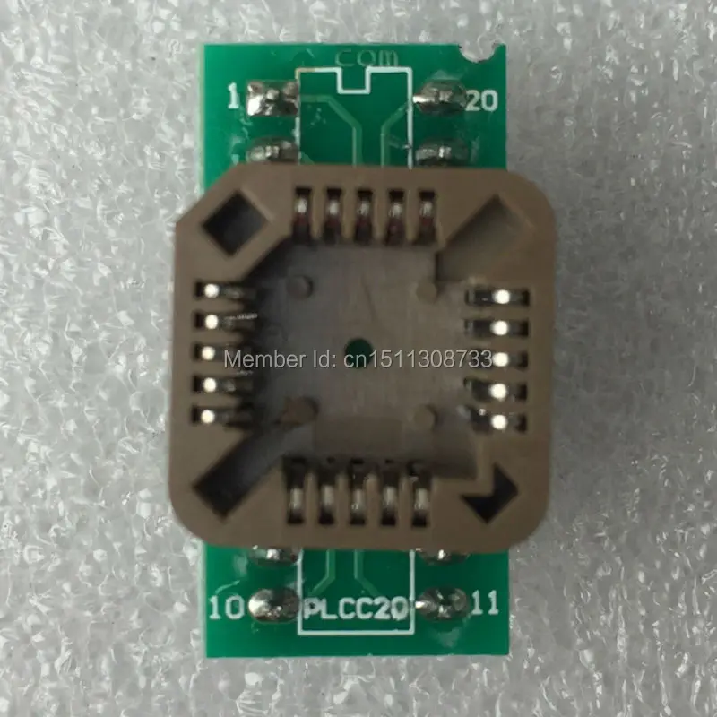 

PLCC20 - DIP20 adapter adaptor Converter IC socket for TL866 G540 TOP EasyPro Xeltek/Superpro universal programmer