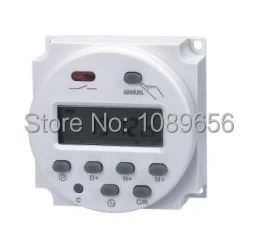 

CN101A LCD Digital Power Programmable Timer 12V Time Relay Switch 16A