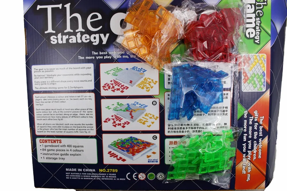 Blokus Strategy Game 2 игрока и 4 настольная игра|board game|strategy gamesgames board games |