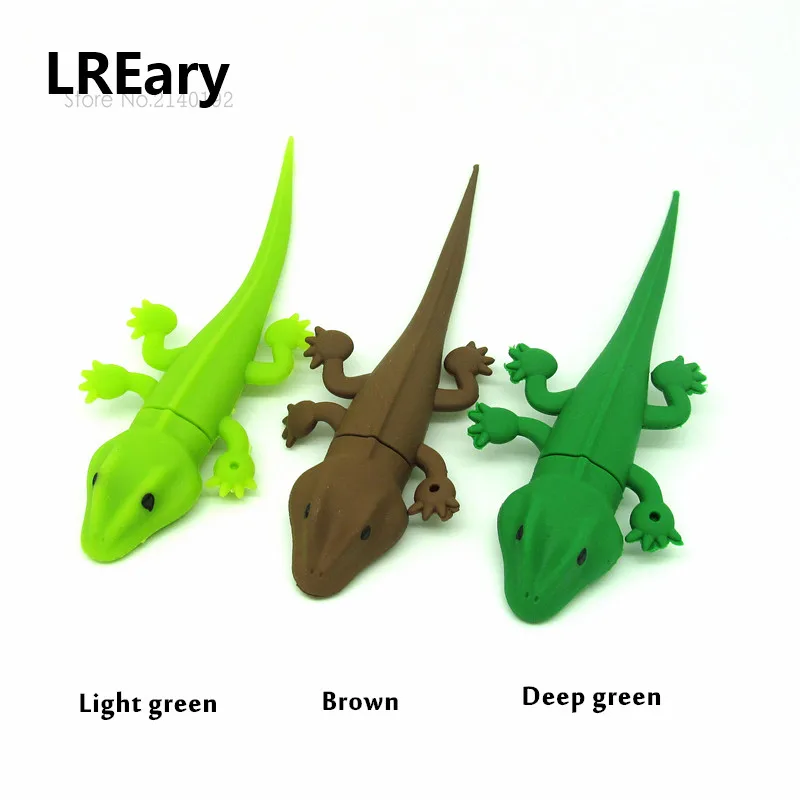 

Lizard/Chameleon usb flash drive disk memory stick pendrive gift 4gb 8gb 16gb 32gb cartoon Gecko Pen drive personalized