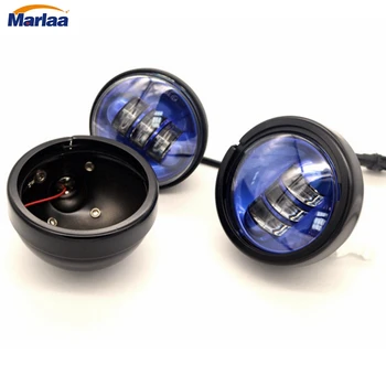 

4 1/2 4.5 Inch 30W LED Auxiliary Passing Spot Lights for Motorcycles Fog Lighting