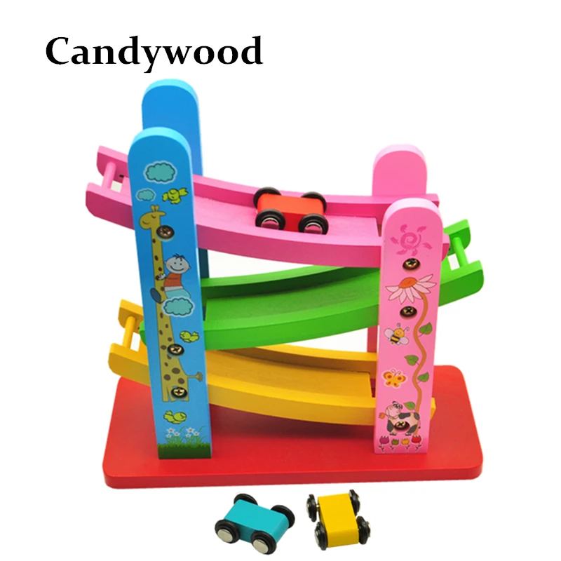 Buy Baby Wooden Toys Miniature Speeding Car kids