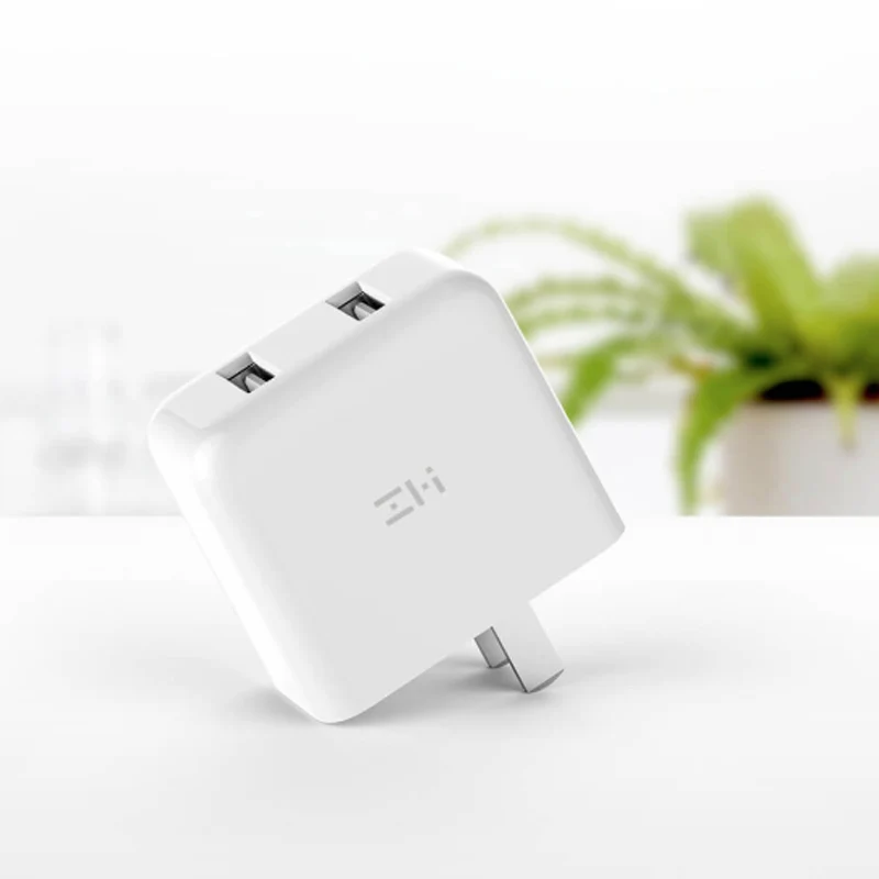 Xiaomi ZMI быстрое зарядное устройство QC3.0 5 V/3.6A dual USB с Тип type-C для быстрой зарядки 100 V-240 V для IOS и Android телефон H30