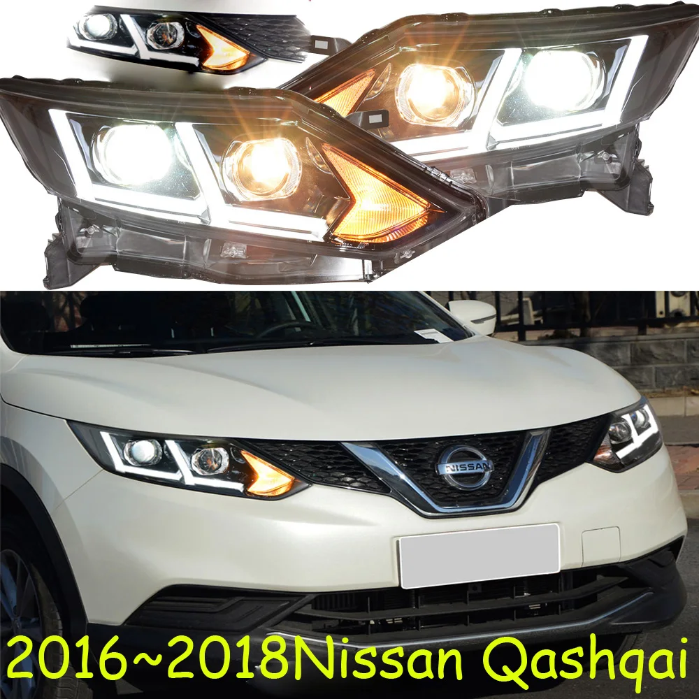 Автомобильный головной свет для Qashqai фары 2008~ 2013/~ год Qashqai фары Qashqai DRL Hi Lo Скрытая ксеноновая