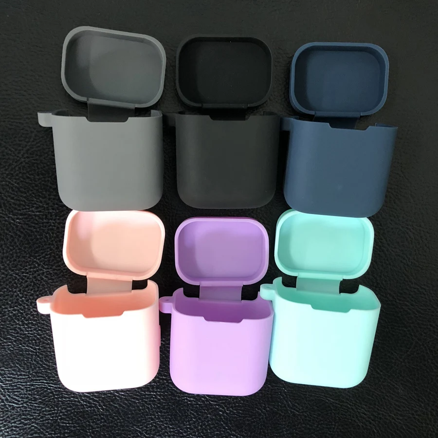 Силиконовый чехол для наушников Xiaomi Airdots Pro беспроводной гарнитуры Air TWS