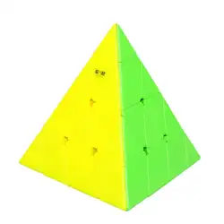 2019 Новое поступление Qiyi mofangge 4*4*4 Пирамида волшебный куб обучающий игрушки для обучения мозгу-красочные