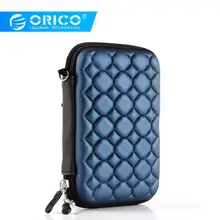 ORICO 2,5 дюймов HDD SSD защитная сумка чехол для портативного жесткого диска Сумка для внешнего портативного HDD hdd коробка чехол для хранения защита