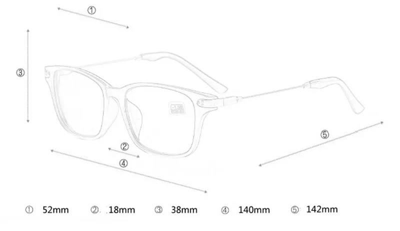 Для мужчин и Для женщин близорукости глаз Очки рецепт очки сила линзы оптический Очки-1.00-1.50-2.00-2.50 -3.00-3.50-4.00