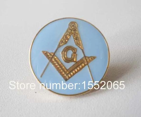 Top Factory Wholesale 22MM  Square and compass lapel pin masonic mason freemasonry lapel badge
