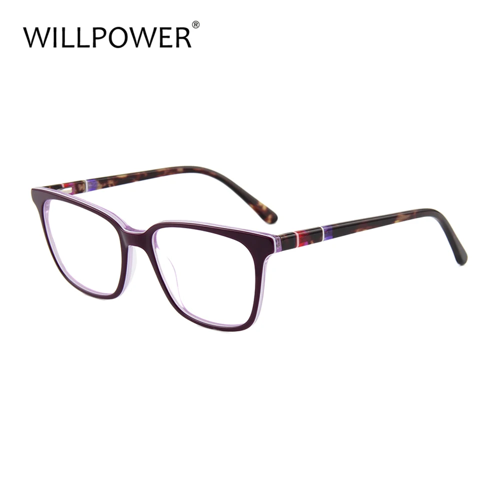 WILLPOWER Glasses Frame With Clear Lens Fashion Optical Frames