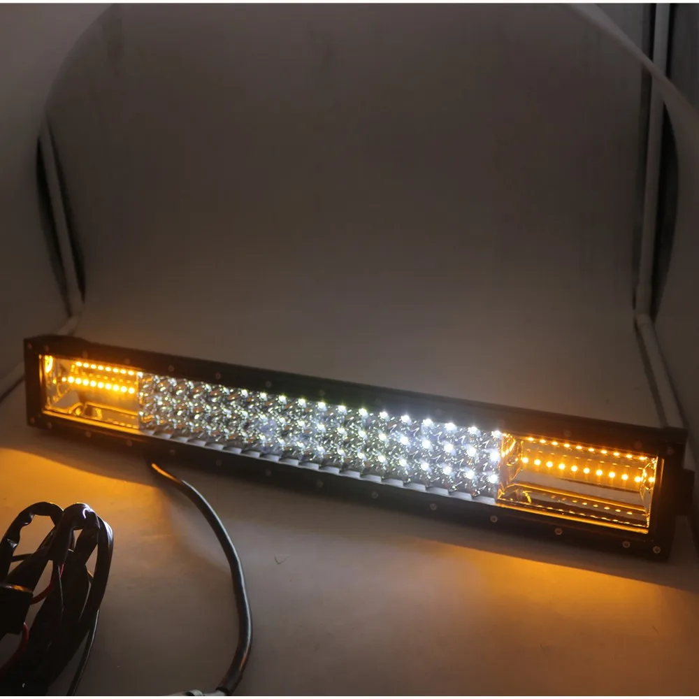 Willpower Barre Lumineuse LED, 23pouces 324W Spot et Inondation