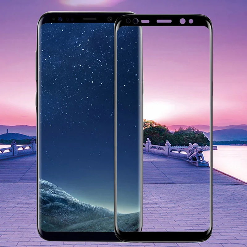 3D полное покрытие для Galaxy S8 стекло для samsung S9 Plus защита экрана S8 Note8 закаленное стекло S8 Plus защитная пленка