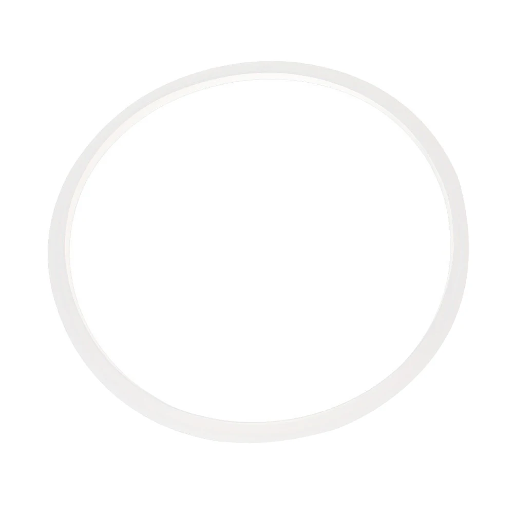 Silicone Pressure Cooker Sealing Ring 22cm Inner Dia Clear White