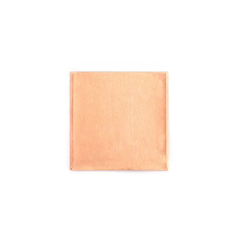 10pcslots Copper Sheet Shim Piece Heat Sink 20  20mm(0.81 Optional) Thermal Pad For Laptop GPU CPU (6)