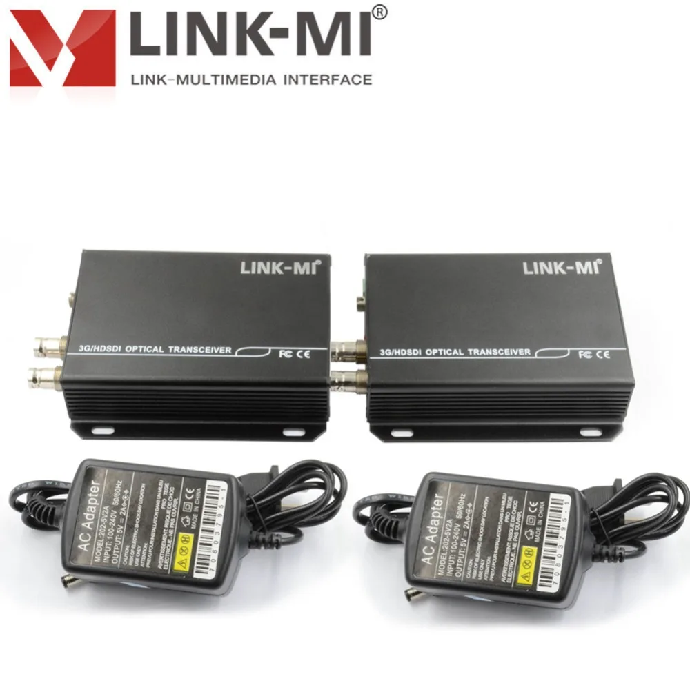 LINK MI SF01 1 CH 3G/HD SDI расширитель через волоконно оптического 20 км с RS485